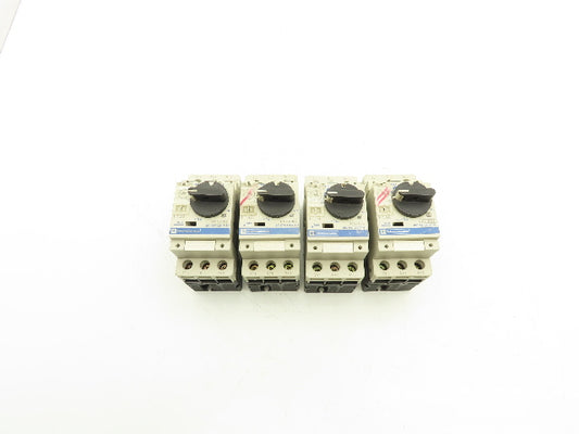 Telemecanique Motor Starter Circuit Breaker 690V 1HP 1.6A 3 PH Lot of 4