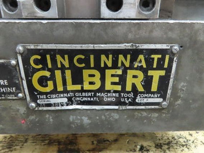 Cincinnati Gilbert Manual Rotary T-Slot Table with Air Lift 36"x 42"