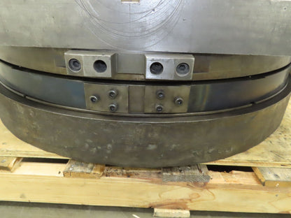 Cincinnati Gilbert Manual Rotary T-Slot Table with Air Lift 36"x 42"