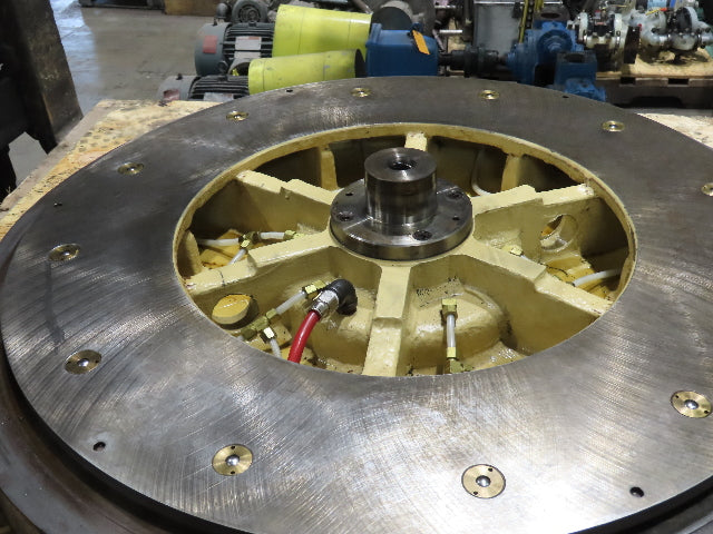 Cincinnati Gilbert Manual Rotary T-Slot Table with Air Lift 36"x 42"