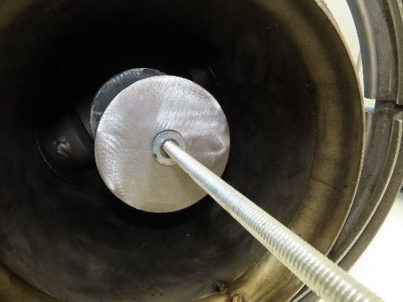 Dollinger GP-154-66 Pipeline Filter Air Gas Vacuum Steel Housing 2" NPT 27"H