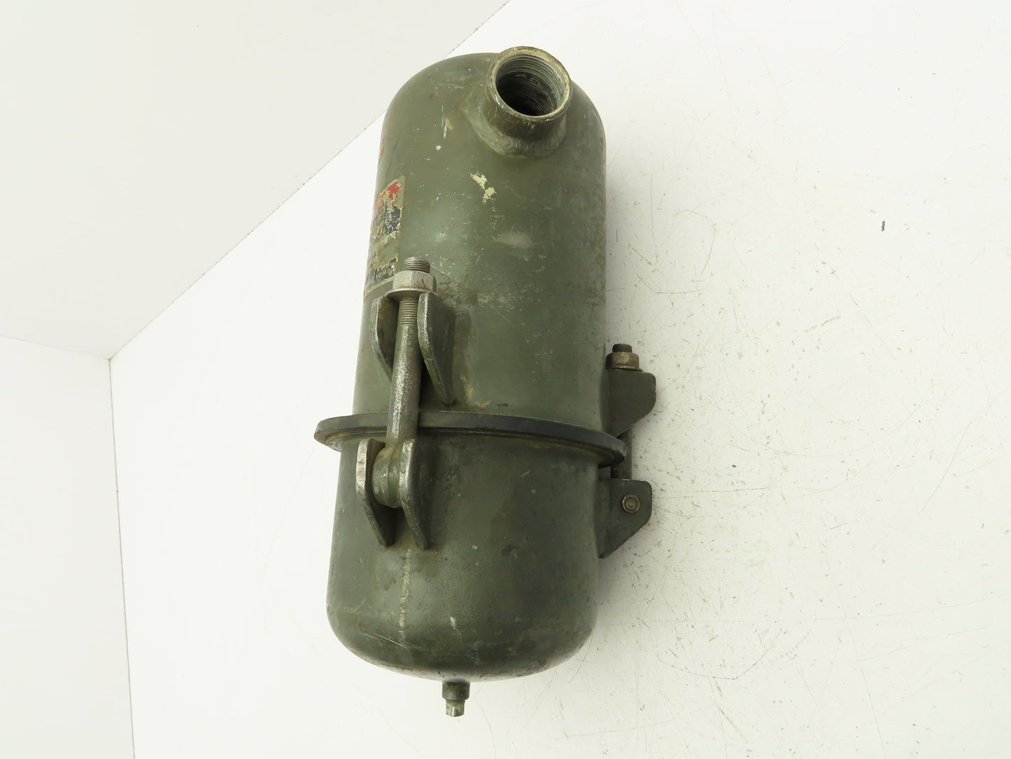 Dollinger Pipeline Filter Air Gas Vacuum Steel Housing 1.5" NPT 19"H