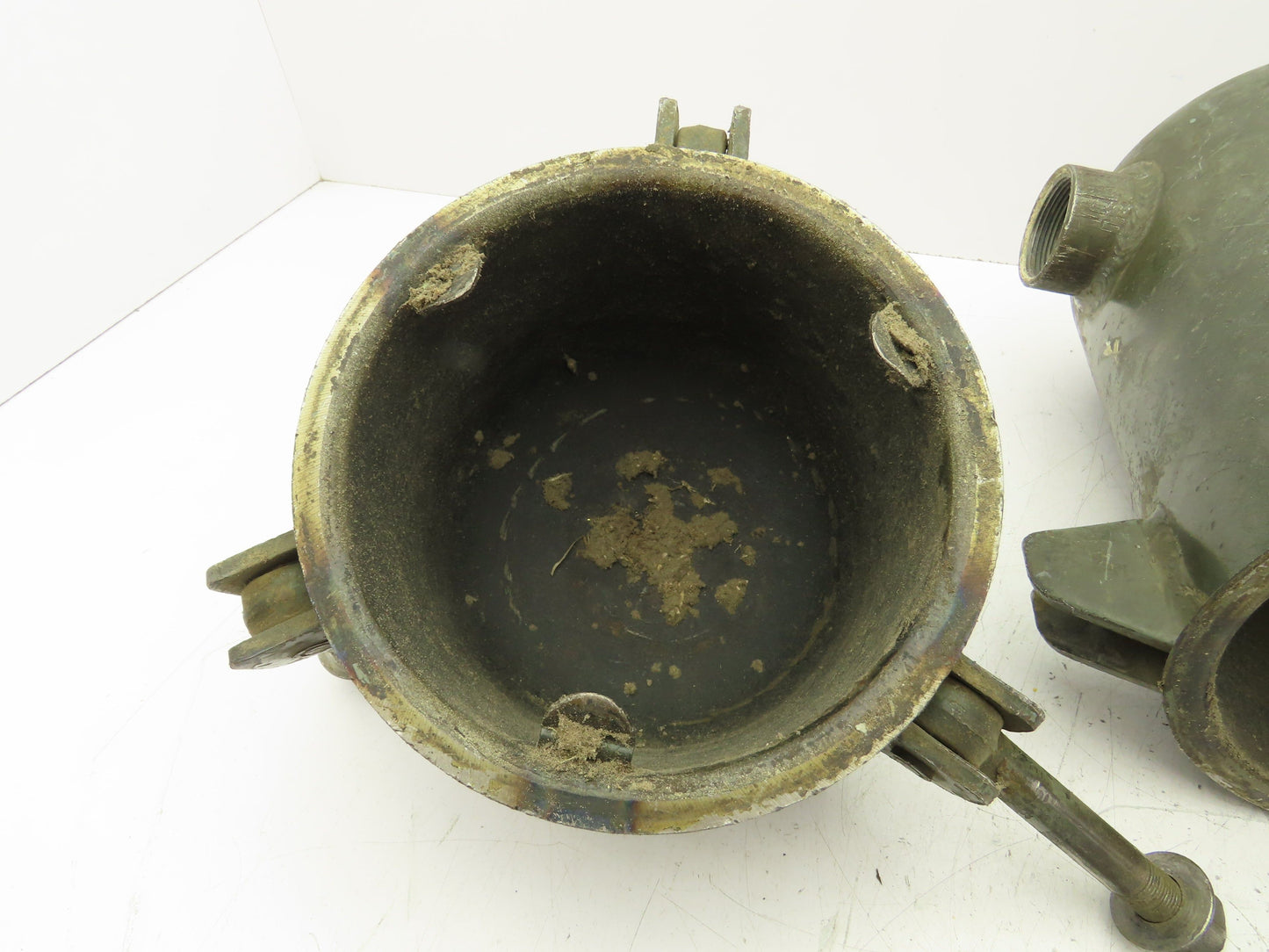 Dollinger Pipeline Filter Air Gas Vacuum Steel Housing 1.5" NPT 19"H