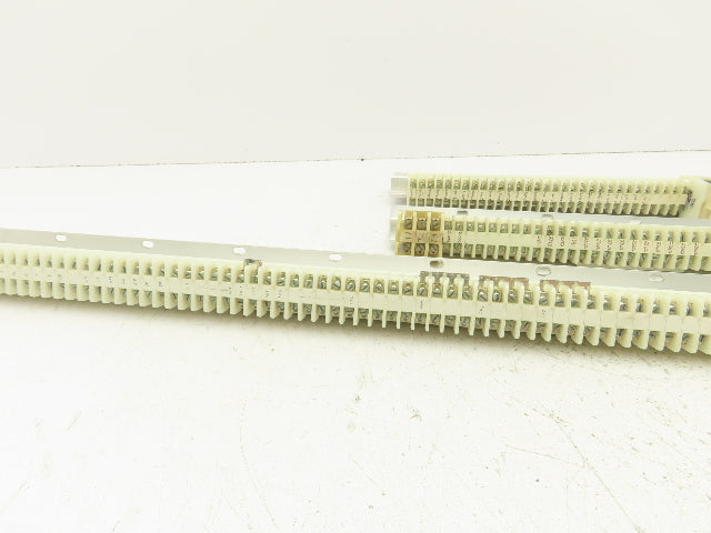 Allen Bradley Style F CA Terminal Block Connectors Mini DIN Rail Lot of 170+