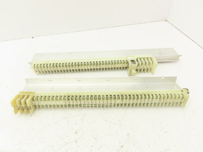 Allen Bradley Style F CA Terminal Block Connectors Mini DIN Rail Lot of 170+