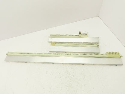 Allen Bradley Style F CA Terminal Block Connectors Mini DIN Rail Lot of 170+