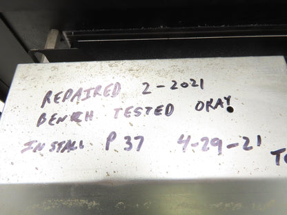 Van Dorn CRT Pathfinder Operator Control Data-Panel Monitor Flat Screen