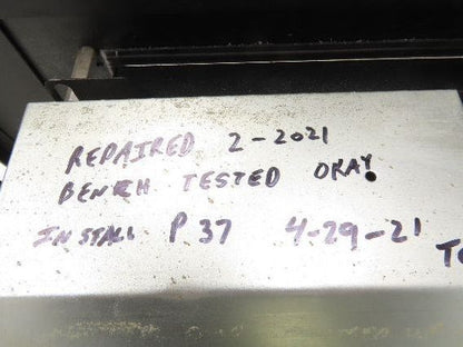 Van Dorn CRT Pathfinder Operator Control Data-Panel Monitor Flat Screen