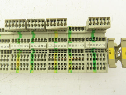 Wieland Terminal Block Connectors 24-12AWG 2.5mm² 300V 15A Lot of 110