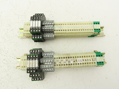 Various Terminal Block DIN Rail Connectors Lot of 227