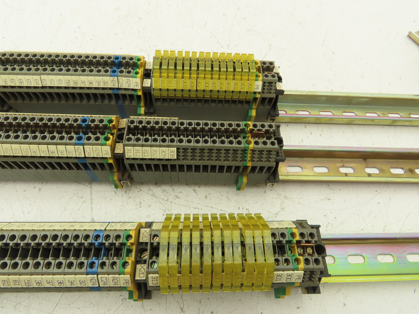 Various Terminal Block DIN Rail Connectors Lot of 227