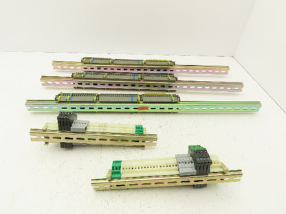 Various Terminal Block DIN Rail Connectors Lot of 227