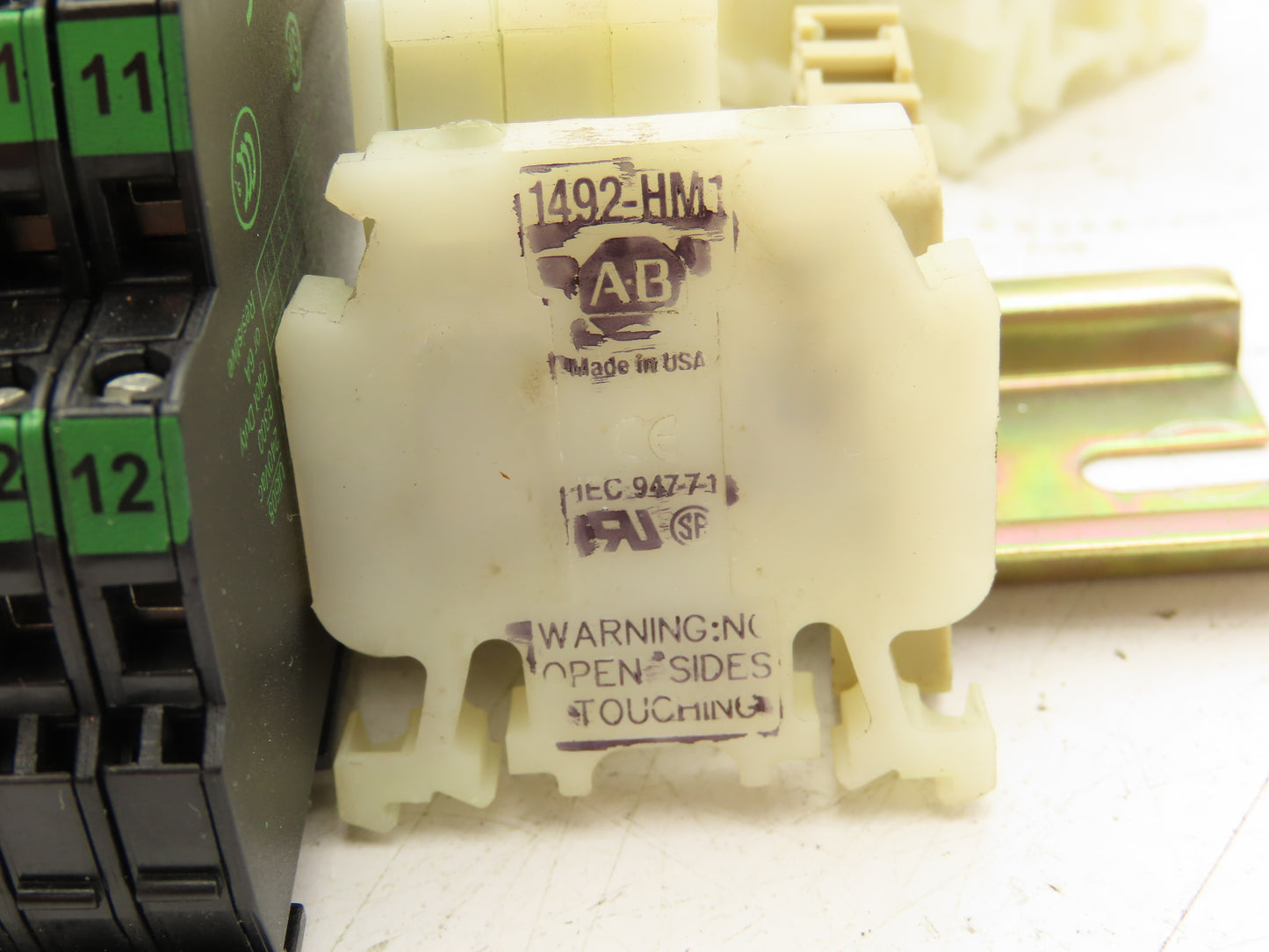 Various Terminal Block DIN Rail Connectors Lot of 227