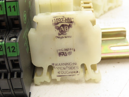 Various Terminal Block DIN Rail Connectors Lot of 227