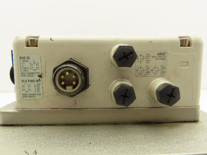 SMC VV825-04S-SUQW0 5-Station Pneumatic Manifold 4/2 Solenoid Valves 24V 1/2"npt