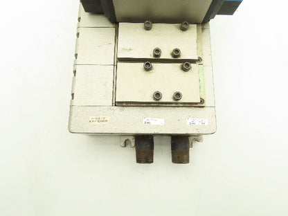 SMC VV825-04S-SUQW0 5-Station Pneumatic Manifold 4/2 Solenoid Valves 24V 1/2"npt