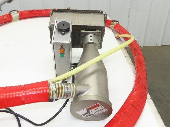 Dynatec Dynafill ADS1 Hot Melt Glue Vacuum Wand Suction Feeder Injection Molding