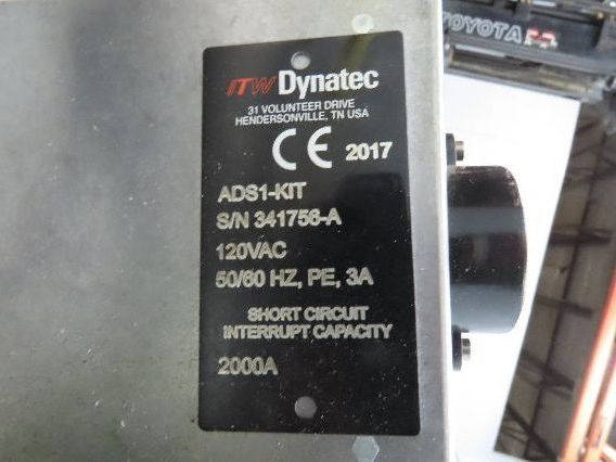 Dynatec Dynafill ADS1 Hot Melt Glue Vacuum Wand Suction Feeder Injection Molding