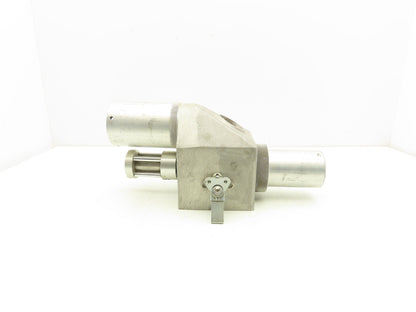 Pneumatic Bulk Conveying Proportional Shutoff Valve 2.5" Aluminum