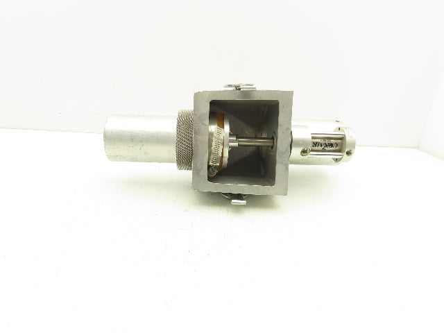 Pneumatic Bulk Conveying Proportional Shutoff Valve 2.5" Aluminum