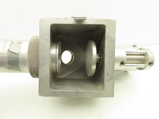 Pneumatic Bulk Conveying Proportional Shutoff Valve 2.5" Aluminum