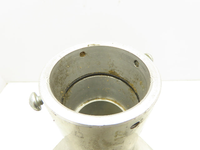 Pneumatic Bulk Conveying Proportional Shutoff Valve 2.5" Aluminum