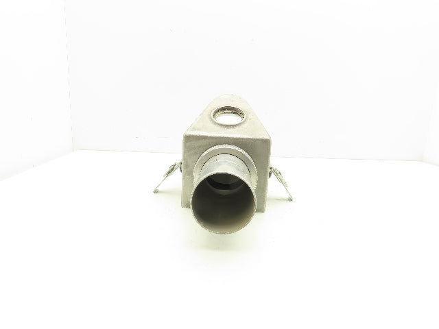 Pneumatic Bulk Conveying Proportional Shutoff Valve 2.5" Aluminum