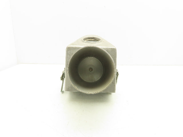 Pneumatic Bulk Conveying Proportional Shutoff Valve 2.5" Aluminum