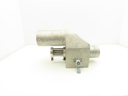 Pneumatic Bulk Conveying Proportional Shutoff Valve 3" Aluminum