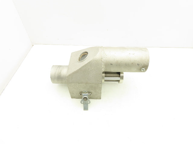 Pneumatic Bulk Conveying Proportional Shutoff Valve 3" Aluminum