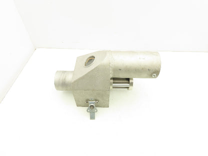 Pneumatic Bulk Conveying Proportional Shutoff Valve 3" Aluminum