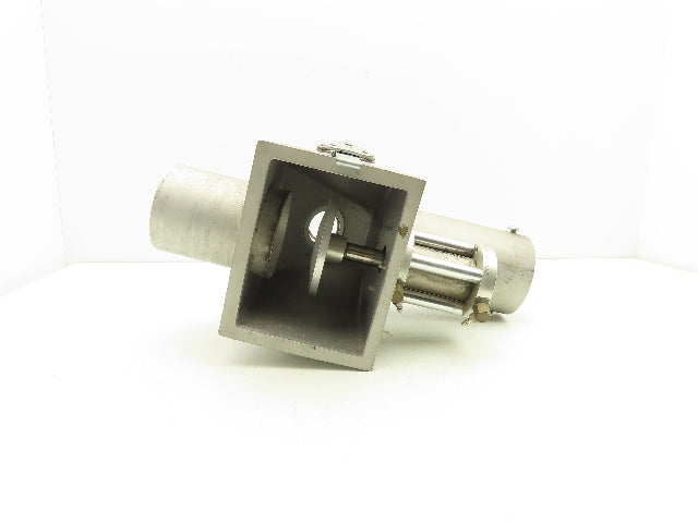 Pneumatic Bulk Conveying Proportional Shutoff Valve 3" Aluminum