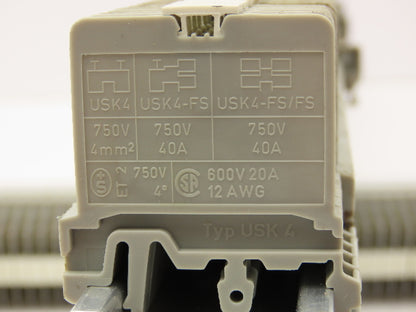 Phoenix Contact Terminal Block DIN Rail 4mm² 600V 20A 12AWG  Lot of 190+