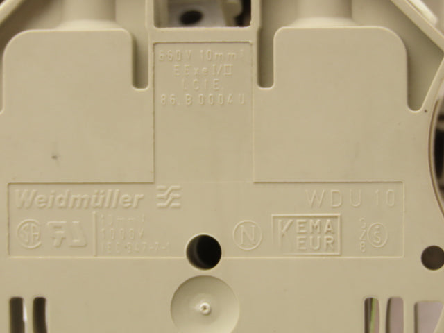 Terminal Block DIN Rail Connectors 20-2AWG Lot of 75