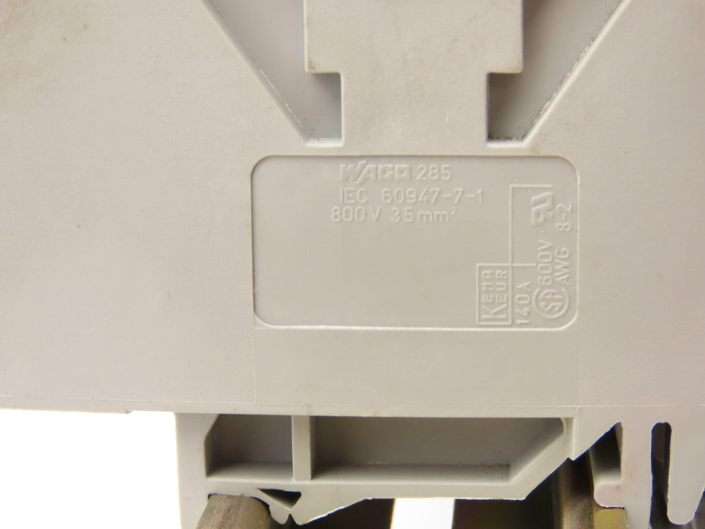 Terminal Block DIN Rail Connectors 20-2AWG Lot of 75