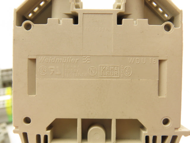 Terminal Block DIN Rail Connectors 20-2AWG Lot of 75
