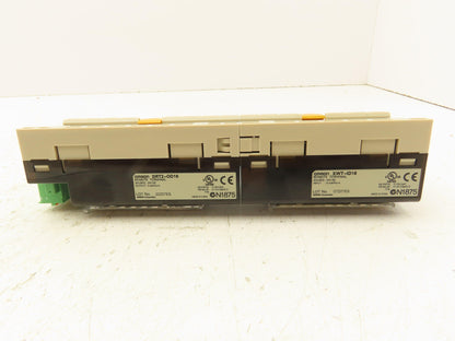 Omron DRT2-OD16 XWT-ID16 Remote Terminal PLC Input Output Module Set