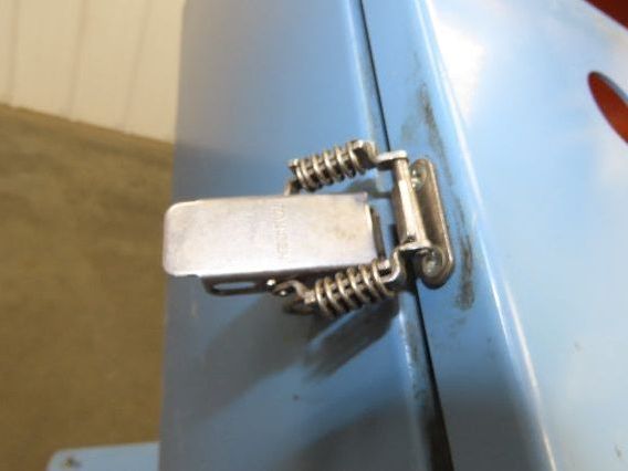 Sloped Top Pedestal Electrical Enclosure 420x420x240mm HMI 30° Caster Wheels