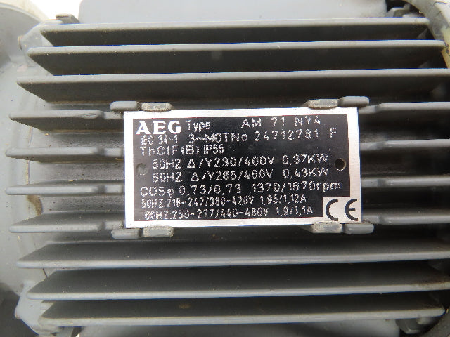 Isochem Pulsafeeder GM4-KCT-KKS Stainless Rotary Gear Pump .5Hp 1670rpm 460V 3PH