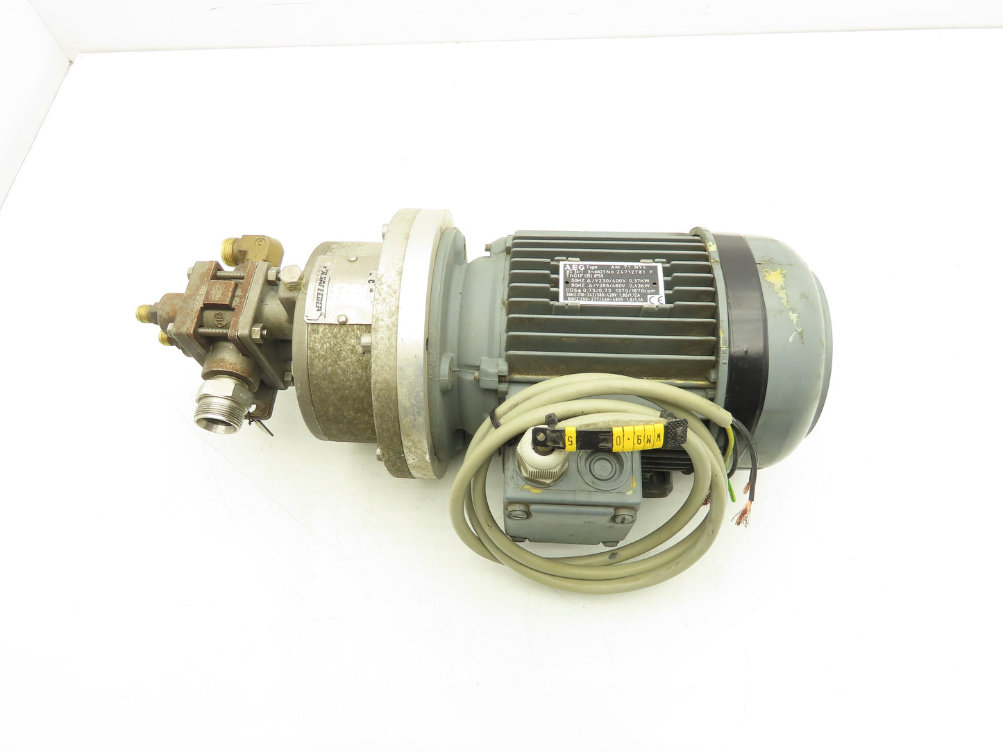 Isochem Pulsafeeder GM4-KCT-KKS Stainless Rotary Gear Pump .5Hp 1670rpm 460V 3PH