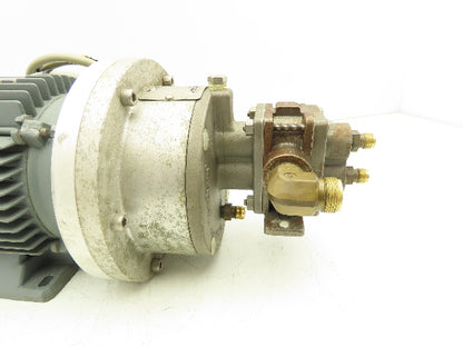 Isochem Pulsafeeder GM4-KCT-KKS Stainless Rotary Gear Pump .5Hp 1670rpm 460V 3PH