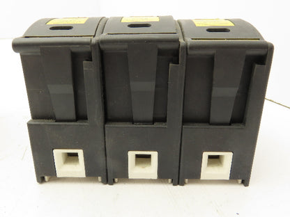 Buss JT60060 DIN Mountable Holder 35-60A Dual Element Time Delay Fuses Lot of 12