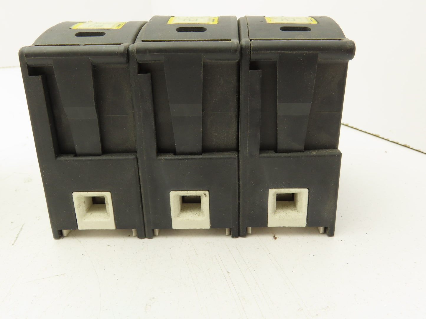 Buss JT60060 DIN Mountable Holder 35-60A Dual Element Time Delay Fuses Lot of 12