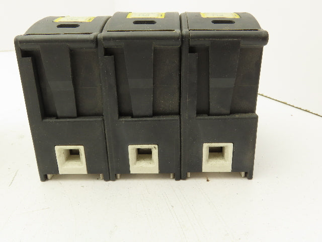 Buss JT60060 DIN Mountable Holder 35-60A Dual Element Time Delay Fuses Lot of 12