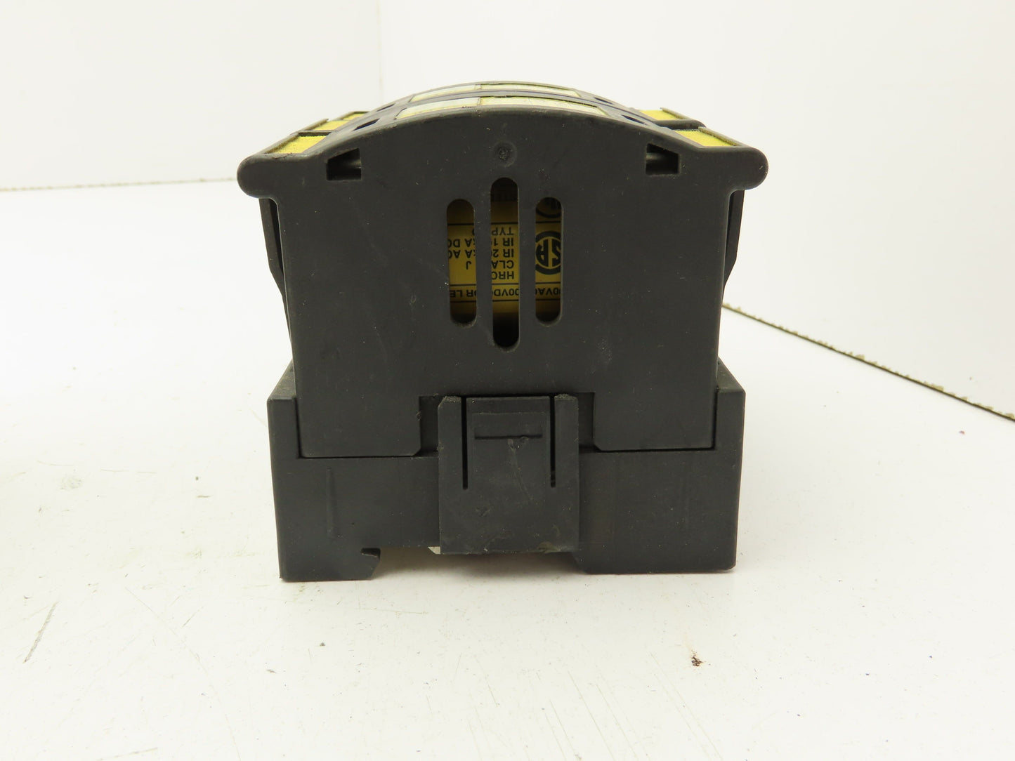 Buss JT60060 DIN Mountable Holder 35-60A Dual Element Time Delay Fuses Lot of 12