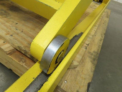 1000LB Scissor Lift Table 64" Travel 38x60" Gravity Roller Conveyor Top 3Ph