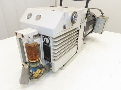 Trivac D16B 2-Stage Rotary Vane Vacuum Pump 70 GPM 12 CFM 1Hp 230/460V 3PH
