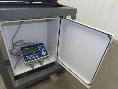 Mettler Toledo Cradle Weighing Scales 24x48" Top 750kg 1650lb IND246 Terminal
