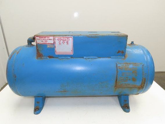 Dayton 1Z984B Compressed Air Receiver Tank 15 Gal 200 PSI Horizontal