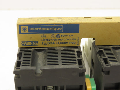 Telemecanique Contactor Rail Terminals Bus Bar 575V 6A 3 PH Lot of 4